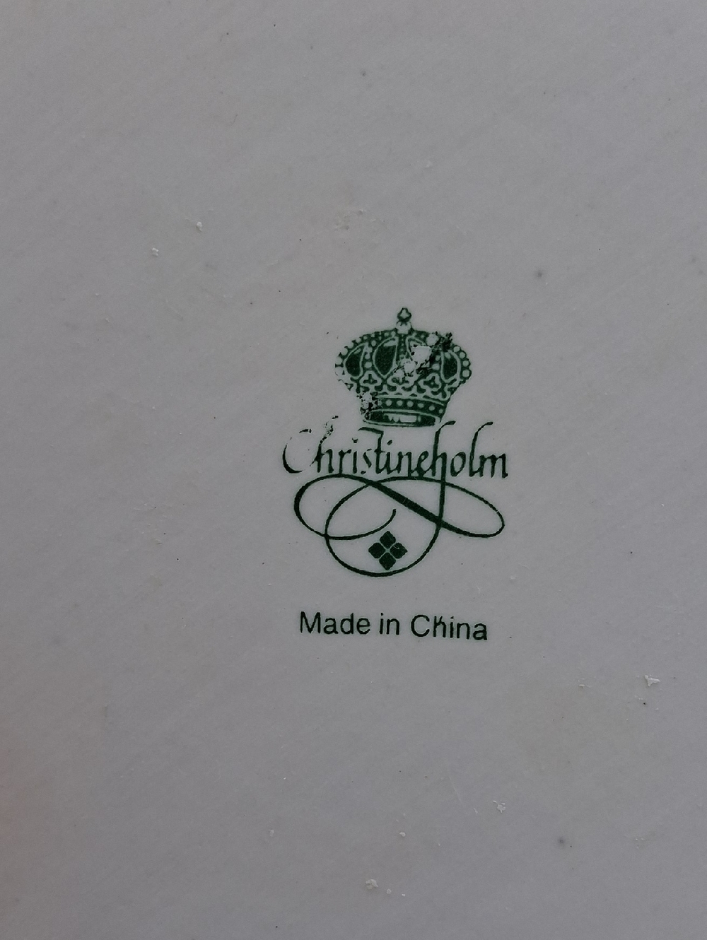 Christineholm Porcelain Rose Pattern Quiche, Tart, Pie Baking Dish. - Picture 3 of 5